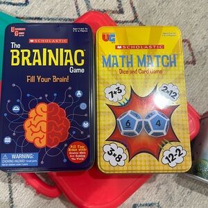 Brainiac and Math Match Games